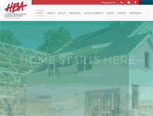Tablet Screenshot of hbafortwayne.com